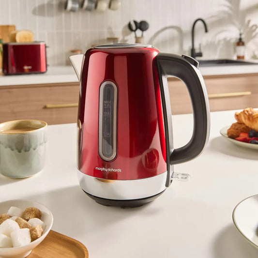 Morphy Richards Equip Kettle - Red