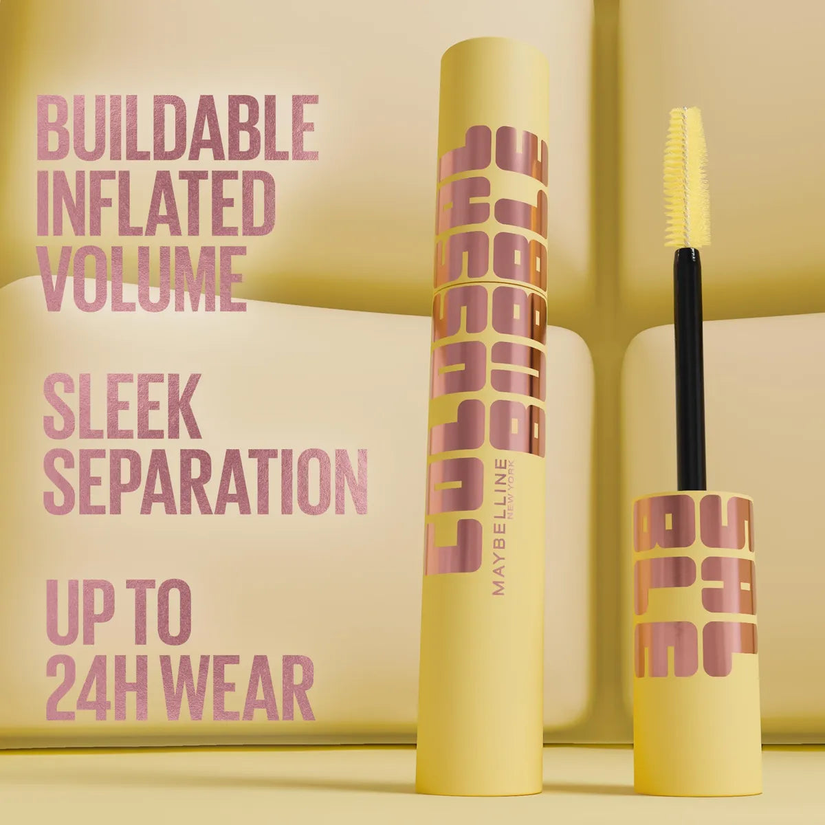 Maybelline Mascara Colossal Bubble Builable Volumizing Very Black