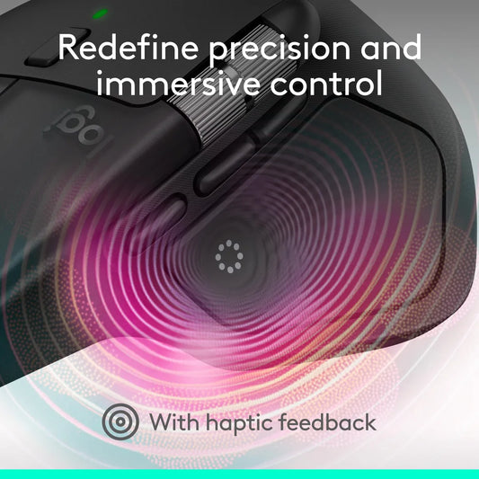 Logitech MX Master 4, Ergonomic Wireless Mouse