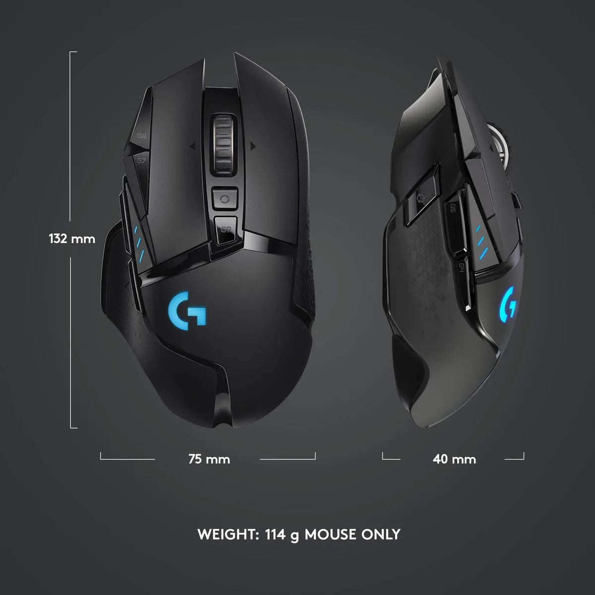 Logitech G502 LIGHTSPEED Wireless Gaming Mouse