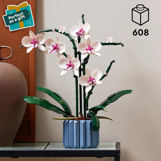 LEGO Botanicals Orchid - Artificial Plant Set for Adults incl. Faux