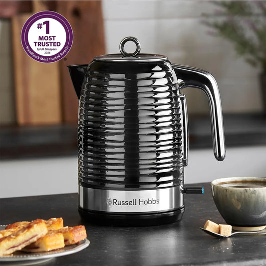 Russell Hobbs Inspire Electric 1.7L Cordless Kettle - Black