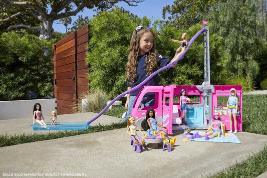 Barbie DreamCamper Playset & Camping Accessories