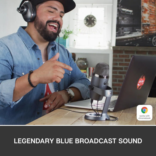 Blue Yeti Nano Premium USB Mic for Recording