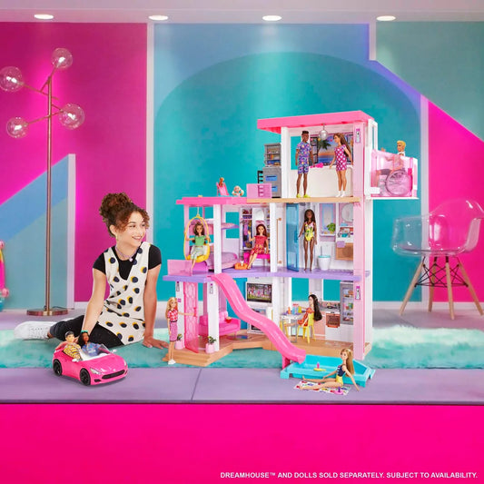 Barbie Dreamland Convertible Pink Car