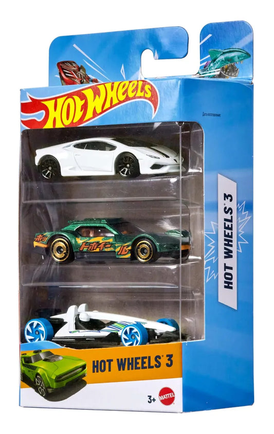 Hot Wheels 3-Pack (Styles May Vary)