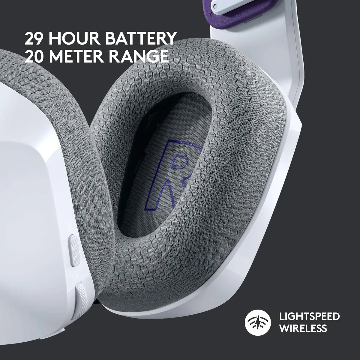 Logitech G G733 LIGHTSPEED Wireless Gaming Headset - White