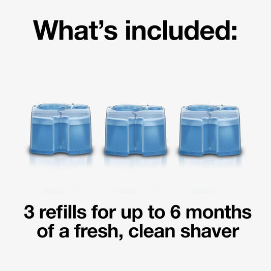Braun Clean and Renew Refill Replacement Cartridges for Electric