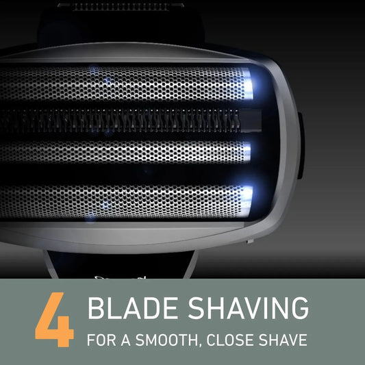 Panasonic ES-RF31 Premium Wet and Dry 4-Blade Electric Shaver for Men
