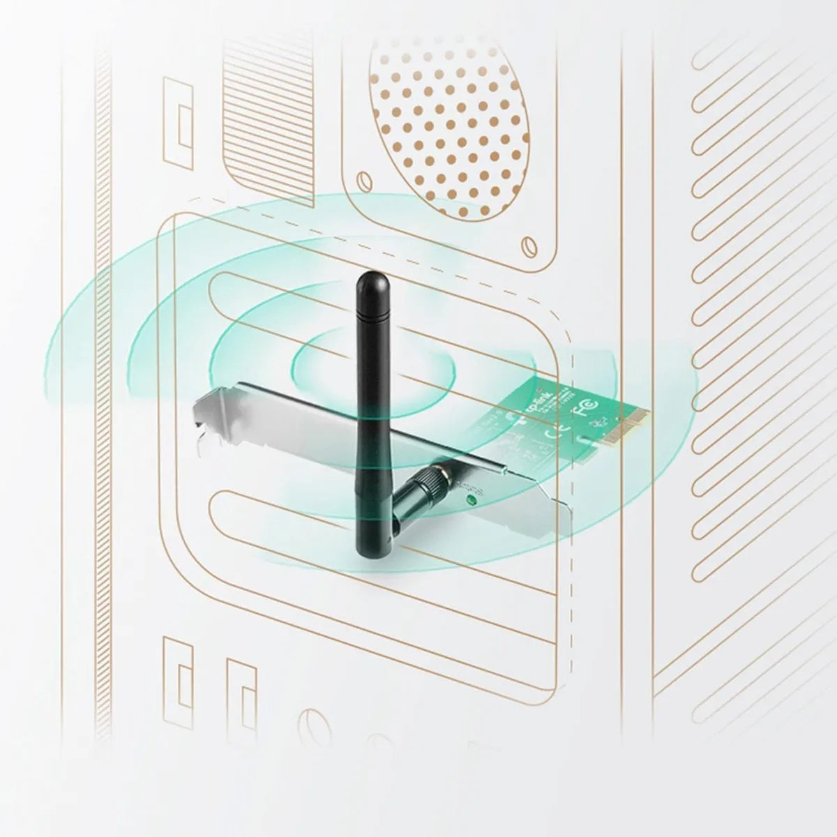 TP-Link TL-WN781ND WLAN PCI-E Adapter