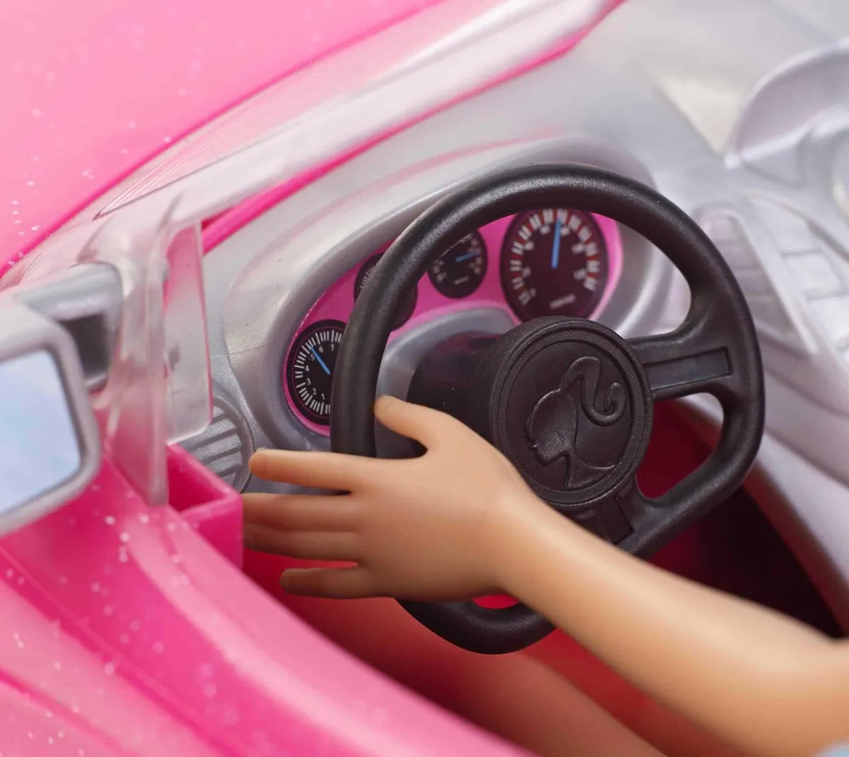 Barbie Dreamland Fashion Doll and Convertible Car