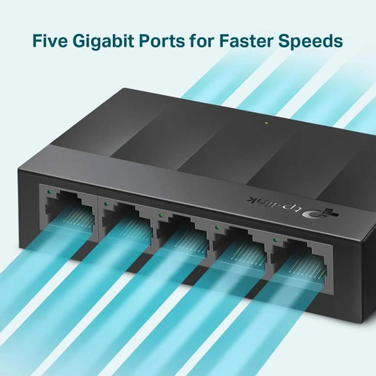 TP-Link LS1005G 5-Port Gigabit Network Switch