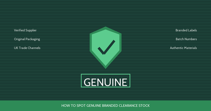 How to Spot Genuine Branded Clearance Stock