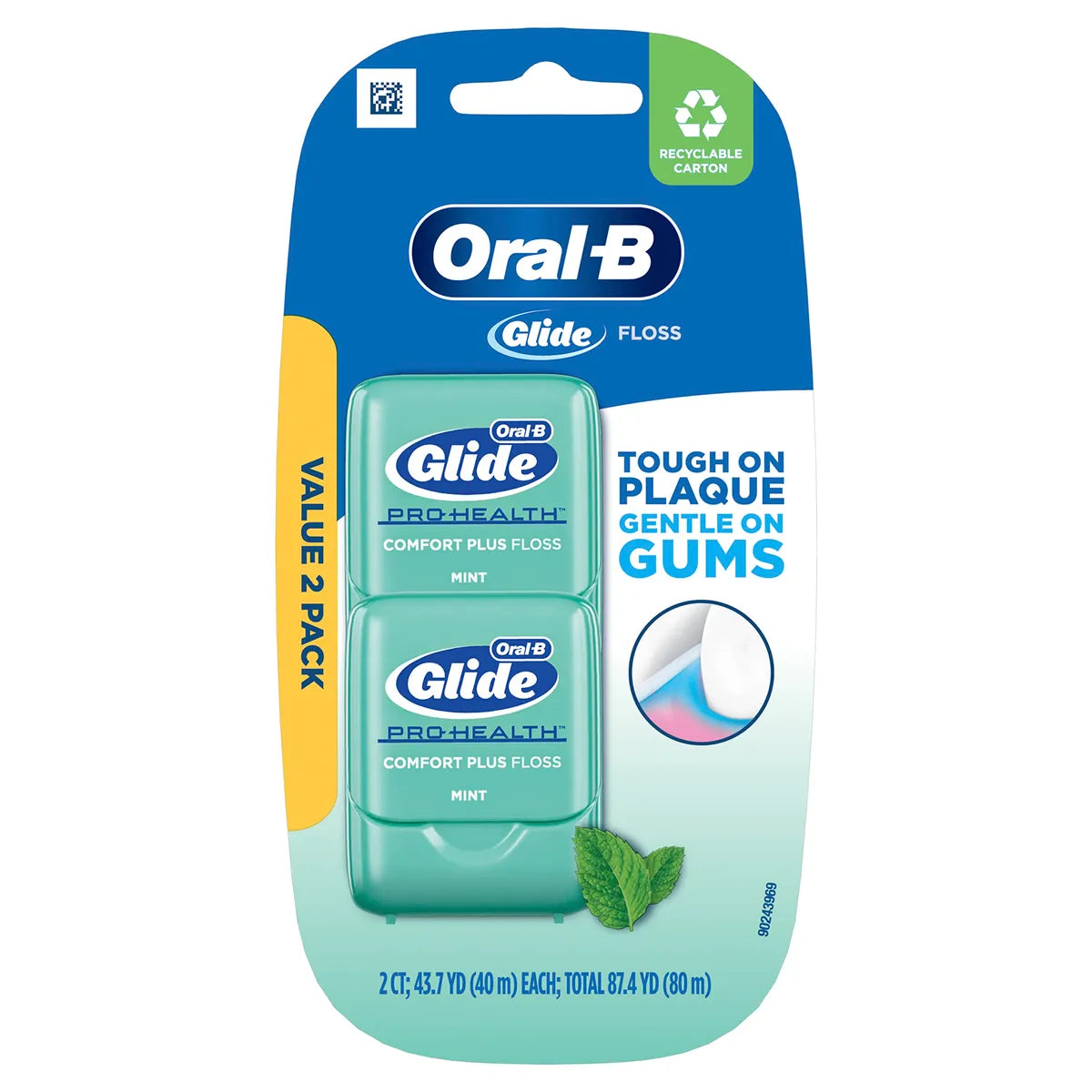 Oral-B Glide Pro-Health Comfort Plus Mint Flavor Floss