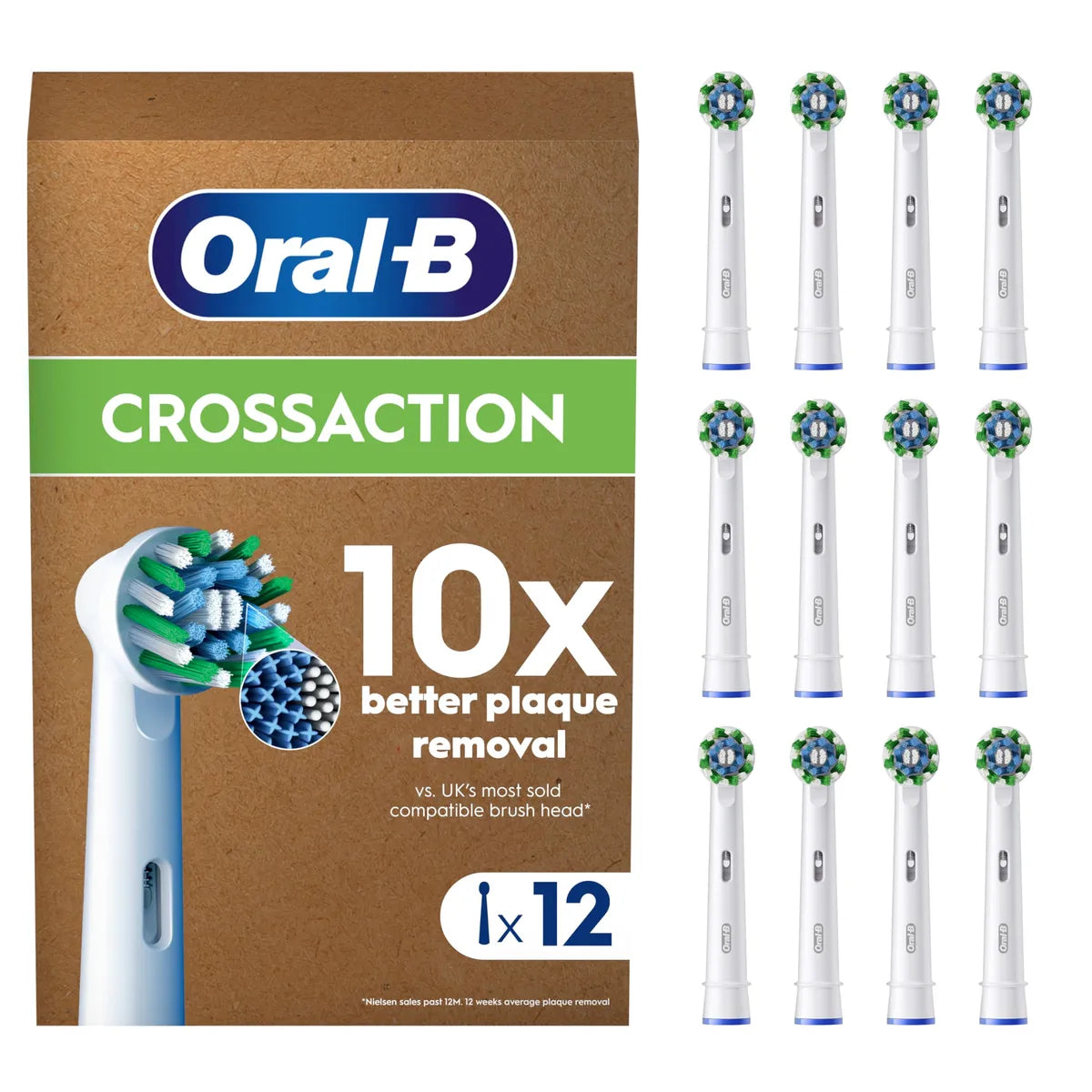 Oral-B Pro Cross Action Original Electric Toothbrush Head