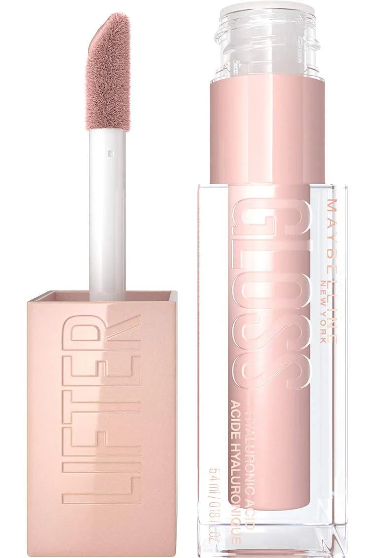 Maybelline Lifter Lip Gloss Hydrating Hyaluronic Acid Light Pink