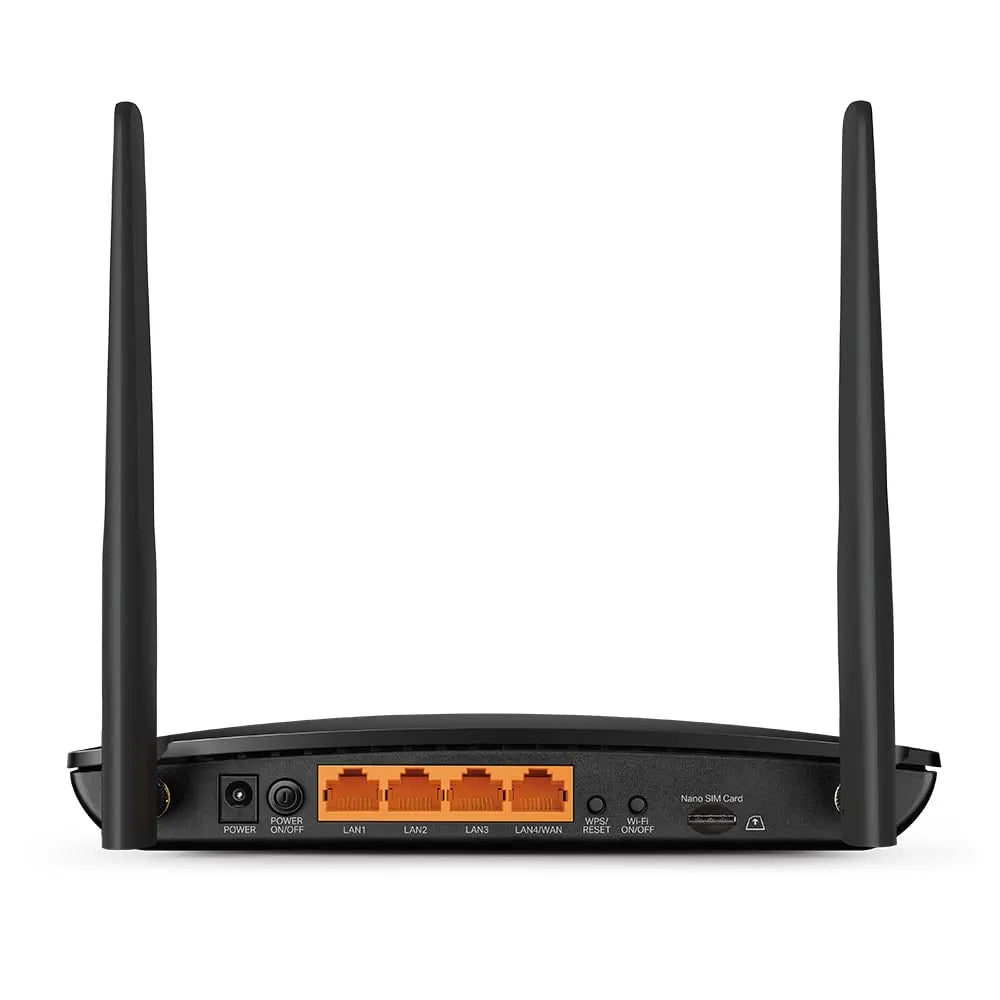 TP-Link Box 4G, Router 4G+ LTE Cat.6 300 Mbps WiFi AC 1200 Mbps, 2 x