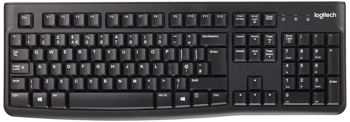 Logitech K120 Wired Business Keyboard for Windows or Linux