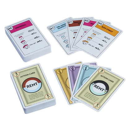 Hasbro B0965 - Monopoly Deal Family Card Game - US Version - Fast