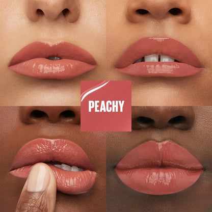 Maybelline Liquid Lipstick Lip Colour Super Stay Vinyl Ink 15 Peachy