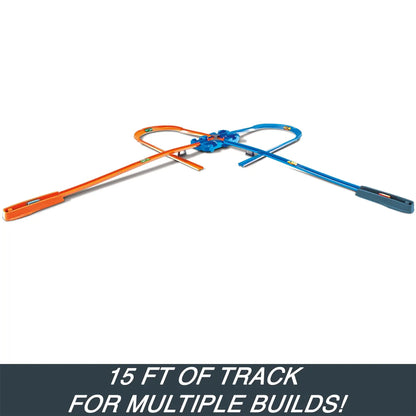 Hot Wheels Track Builder Deluxe Stunt Box & 1:64 Scale Toy Car