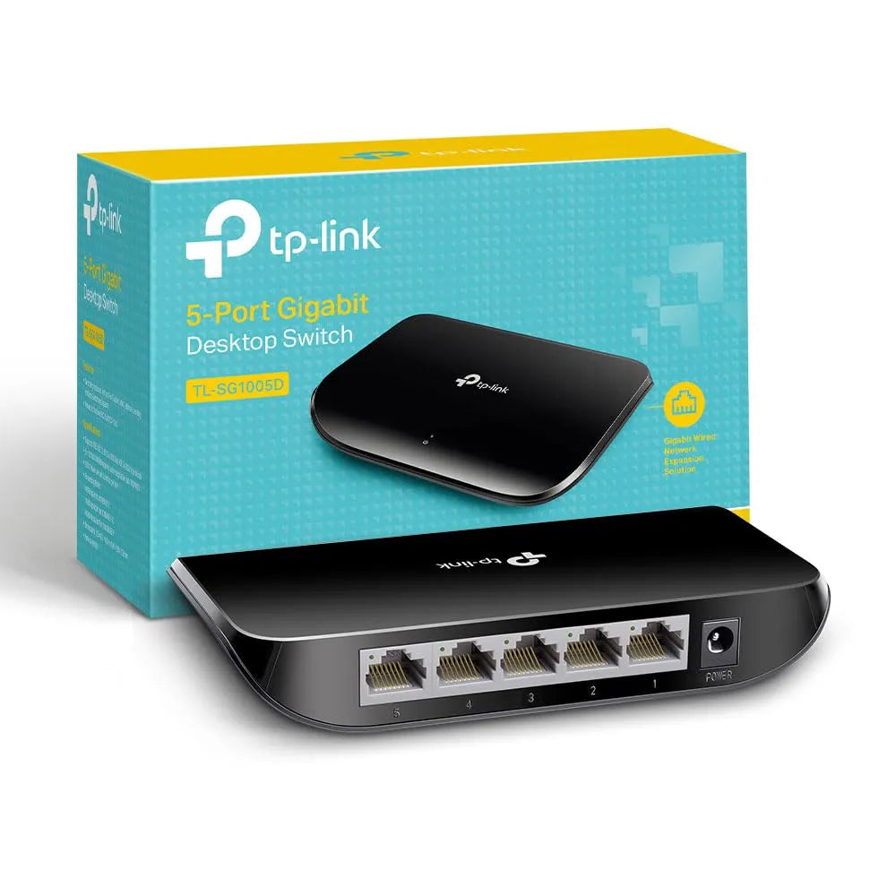 TP-Link TL-SG1005D 5-Port Gigabit Desktop Network Switch