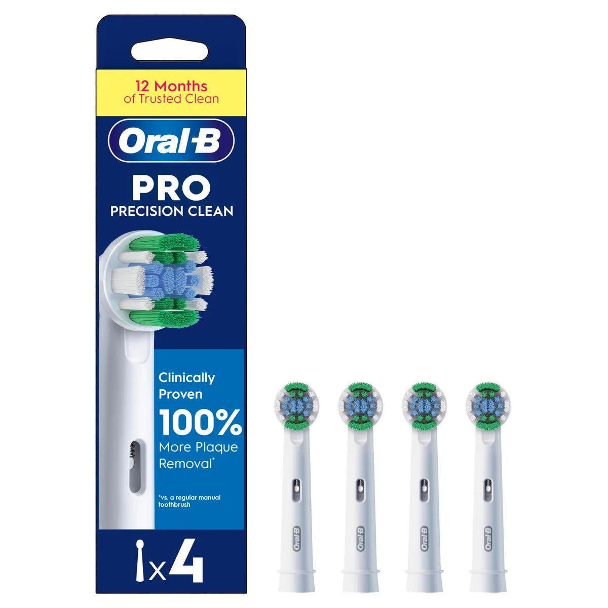Oral-B Precision Clean 4ct
