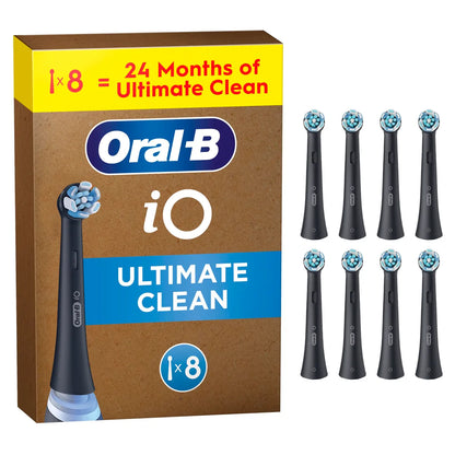 Oral-B iO Series Ultimate Clean Electric Toothbrush Heads - Black