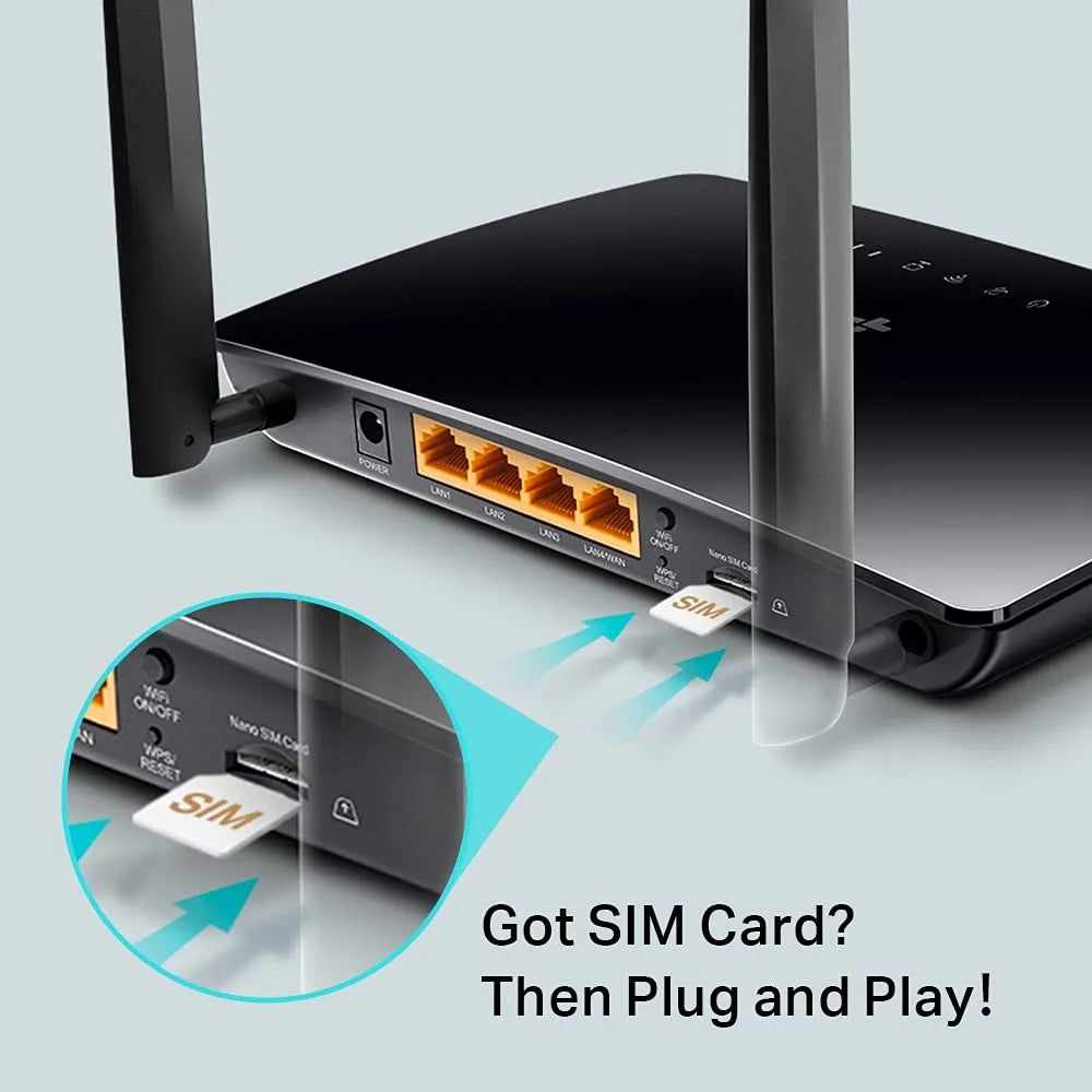 TP-Link AC1200 4G+ Cat4 Wireless Dual Band Router