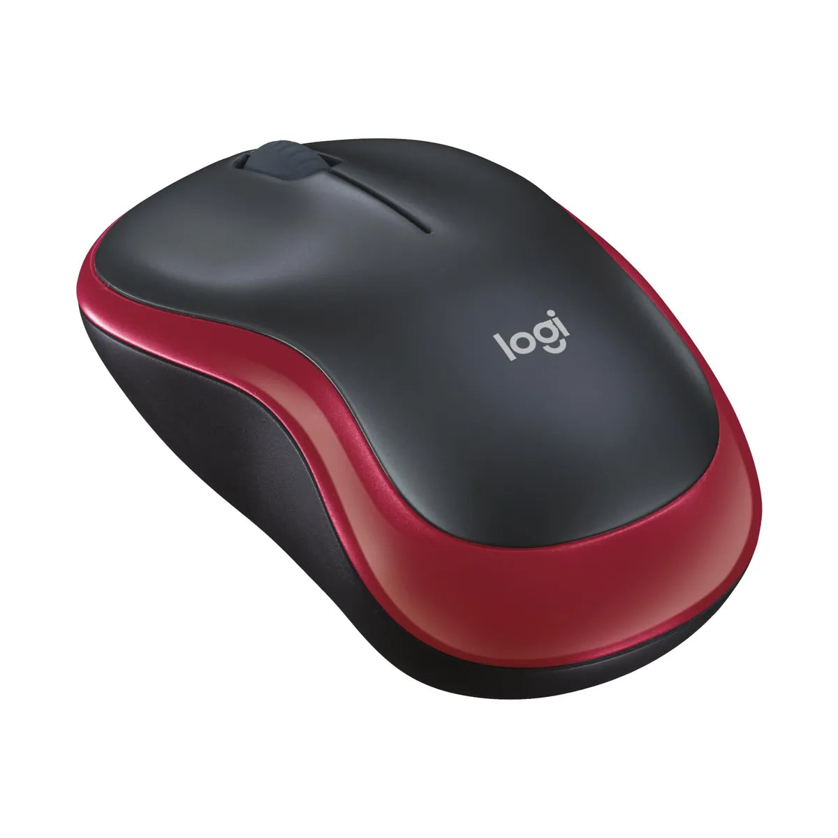 Logitech M185 Wireless Mouse - Red