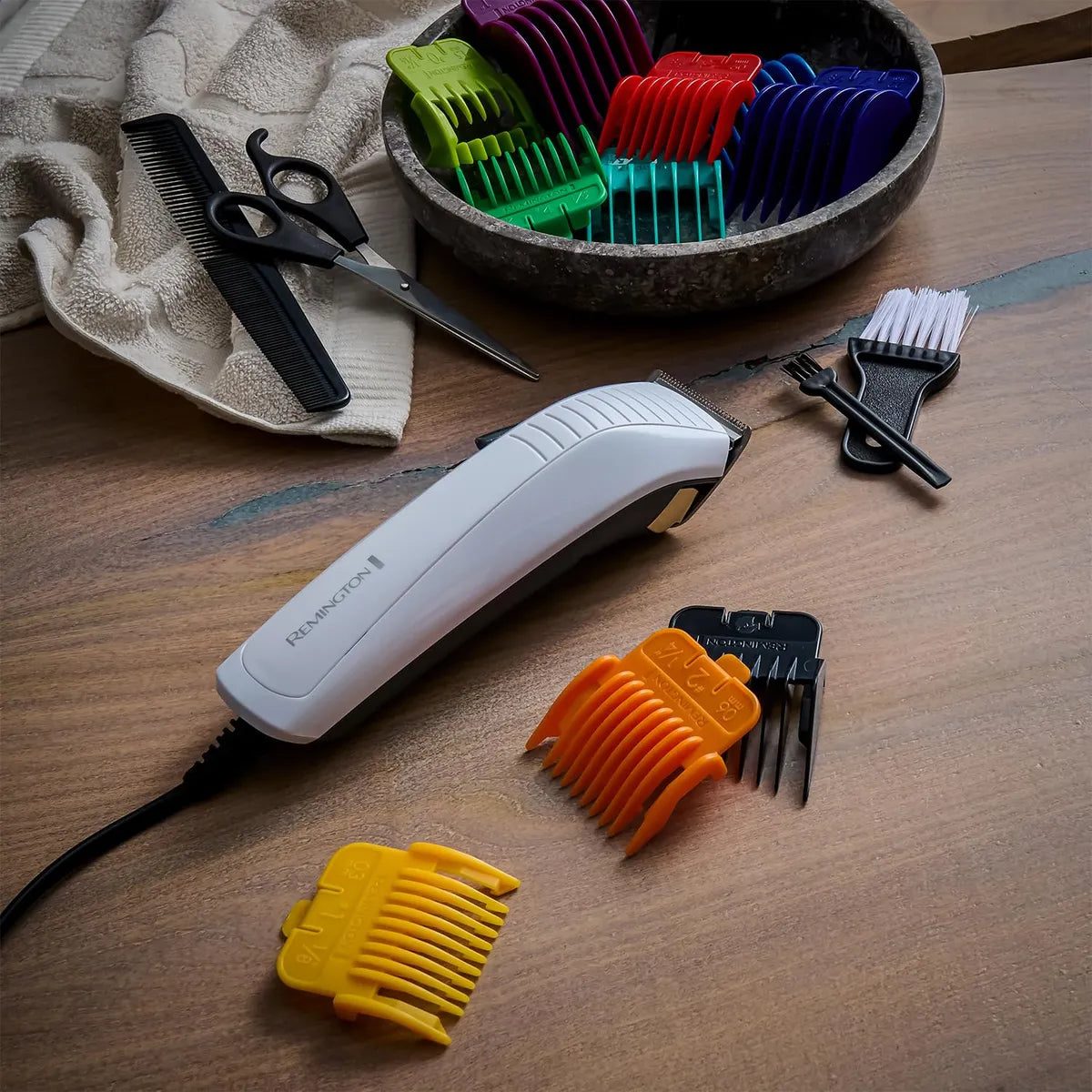 Remington Colour Cut Hair Clippers Kit