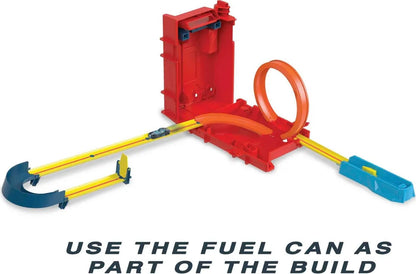 Hot Wheels Unlimited Fuel Can Stunt Box Playset & Car