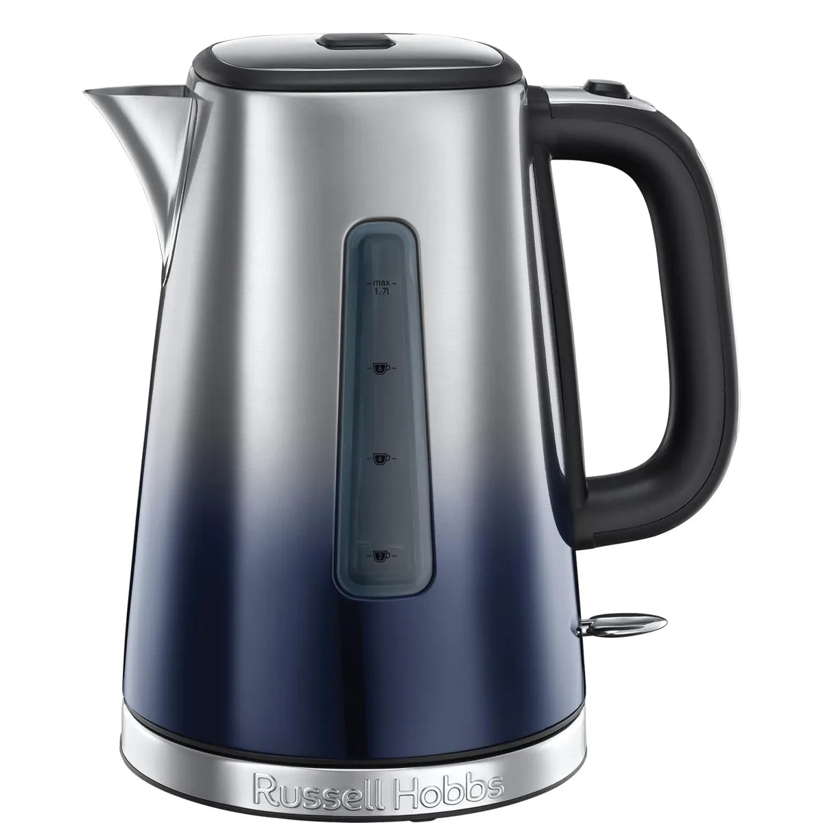 Russell Hobbs Eclipse Stainless Steel & Midnight Blue Ombre 1.7L