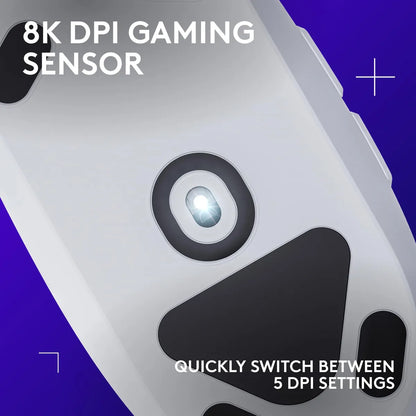 Logitech G203 LIGHTSYNC Gaming Mouse - White