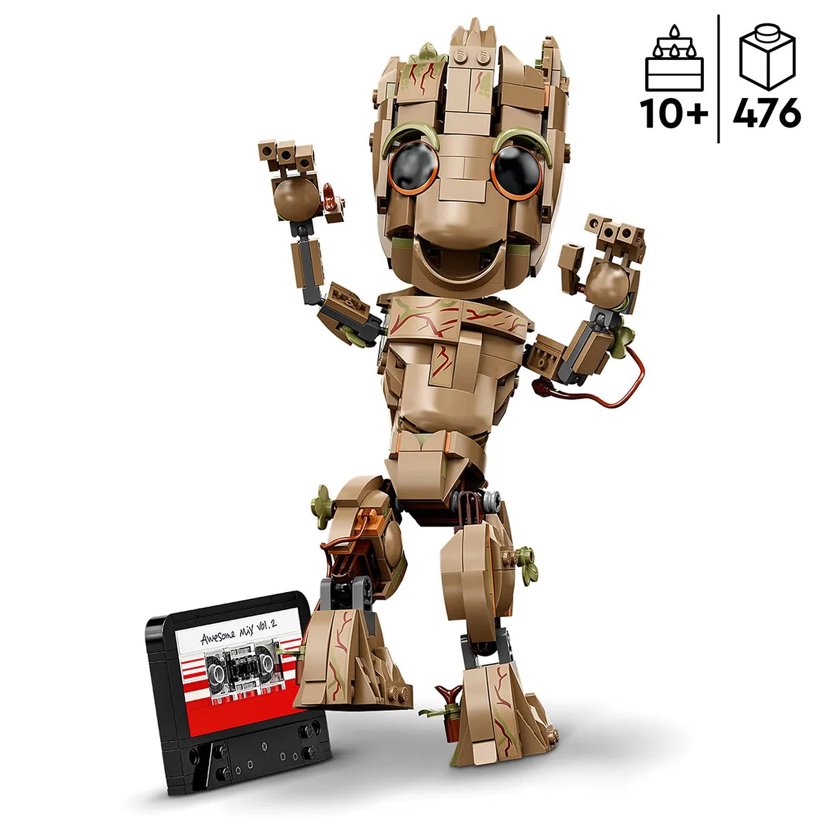 LEGO Marvel I am Groot Building Toy