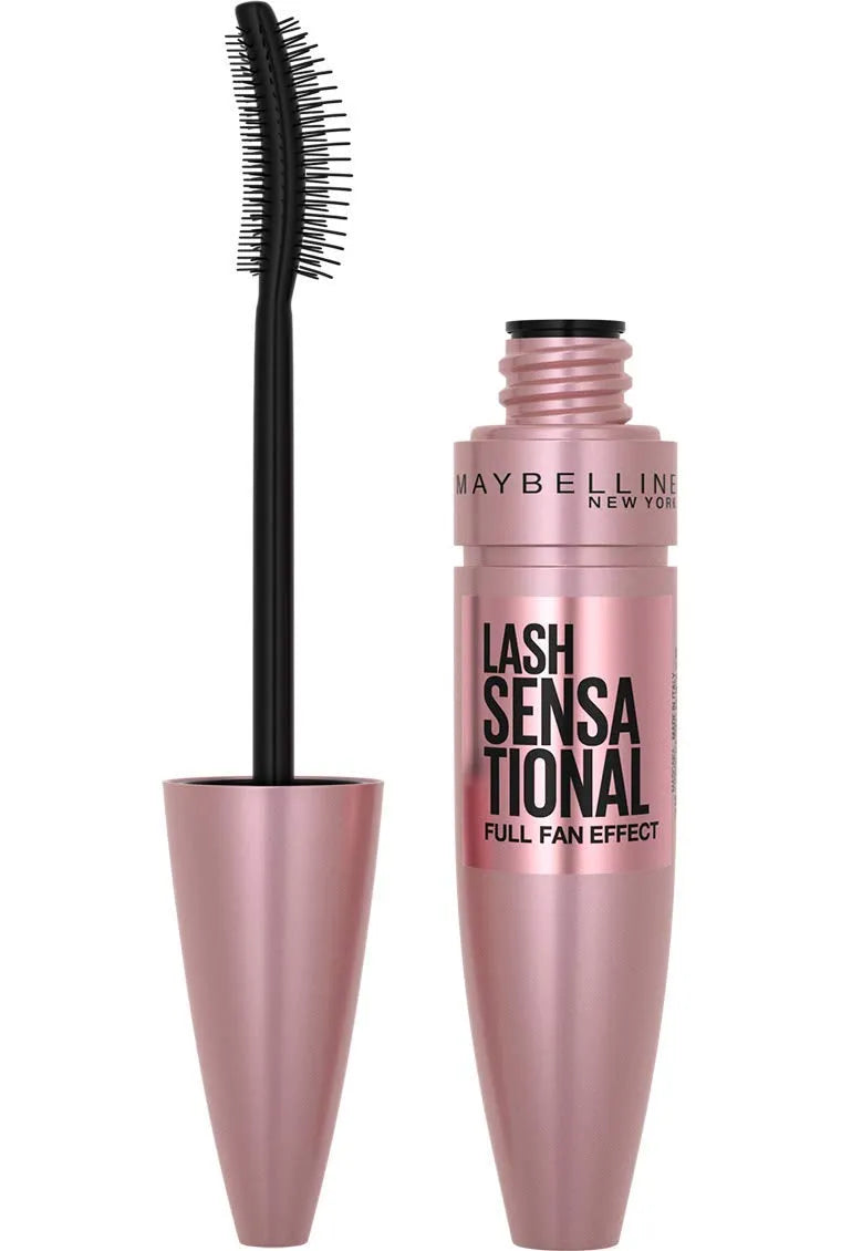 Maybelline Mascara, Lash Sensational Volumizing & Thickening, Eyelash - Black / black