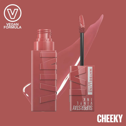 Maybelline Liquid Lip Colour Super Stay Vinyl Ink Long-Lasting 35
