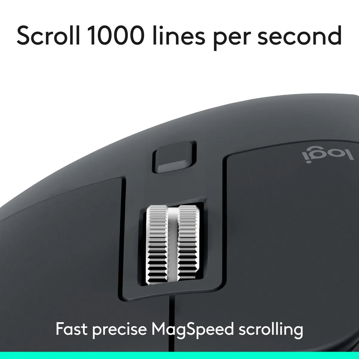 Logitech MX Master 3S - Wireless Mouse