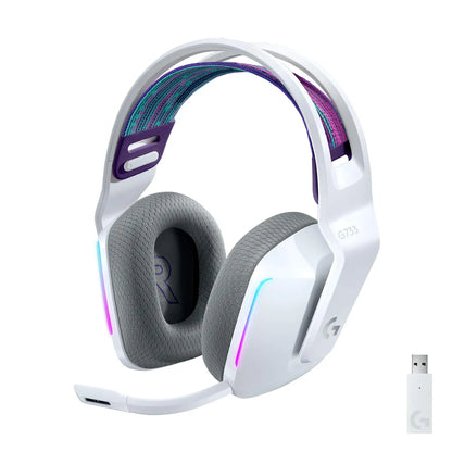 Logitech G G733 LIGHTSPEED Wireless Gaming Headset - White