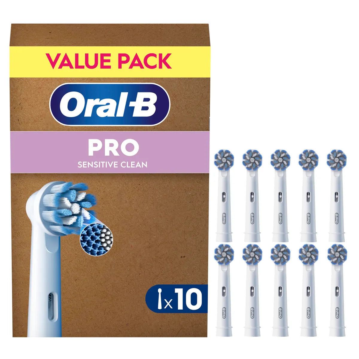 Oral-B Pro Sensitive Clean Electric Toothbrush Heads