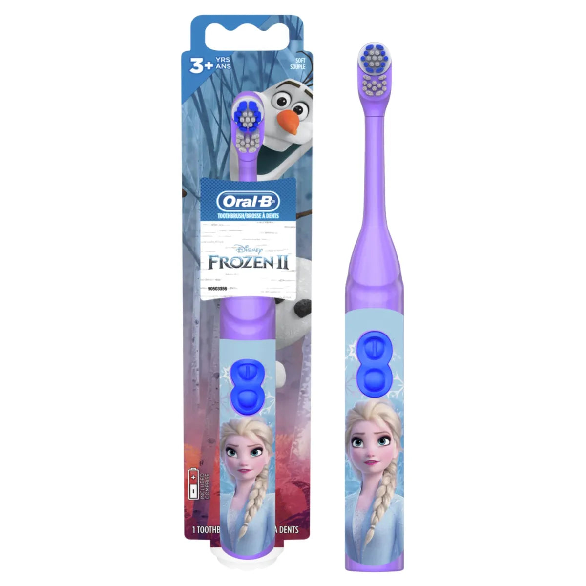 Oral-B Pro-Health Jr. Battery Powered Kid's Toothbrush featuring