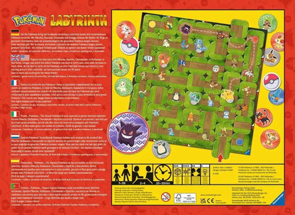 Ravensburger Pokémon Labyrinth - Moving Maze Family Board Game