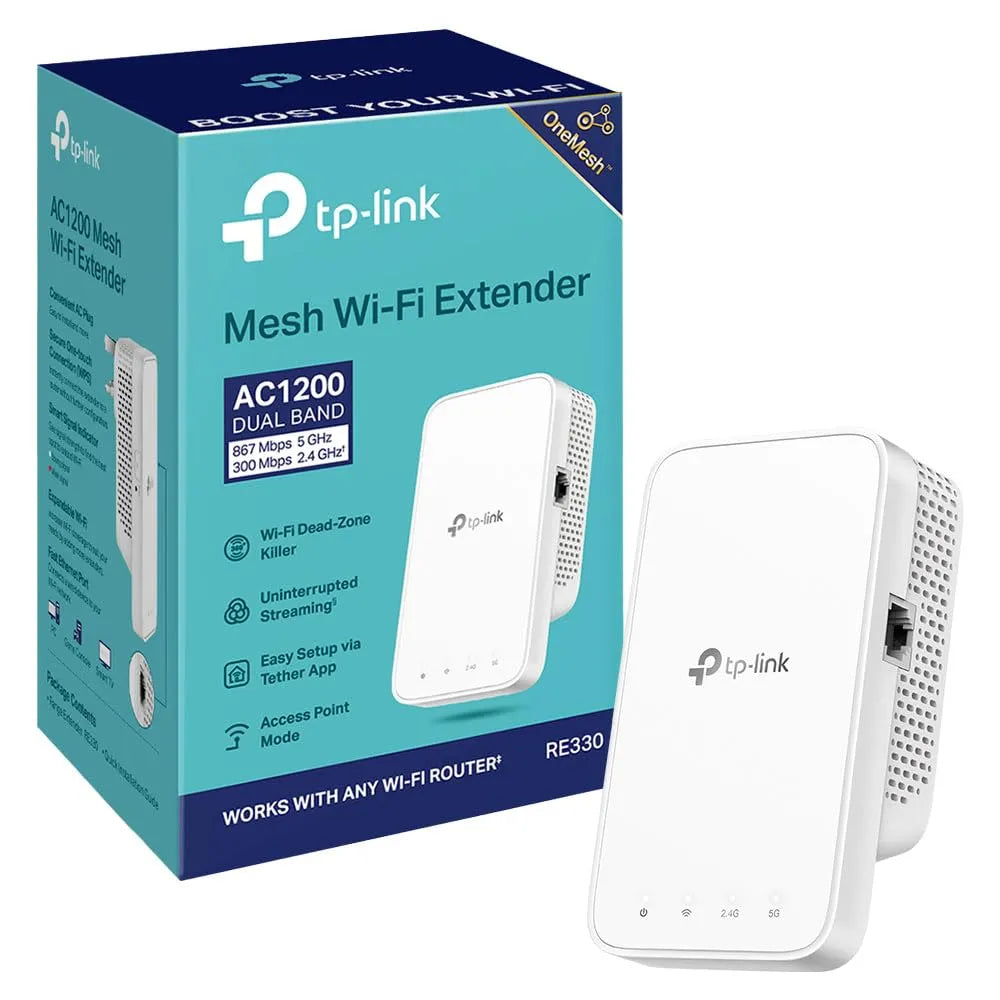 TP-Link RE330 AC1200 WiFi Extender Booster WiFi Booster