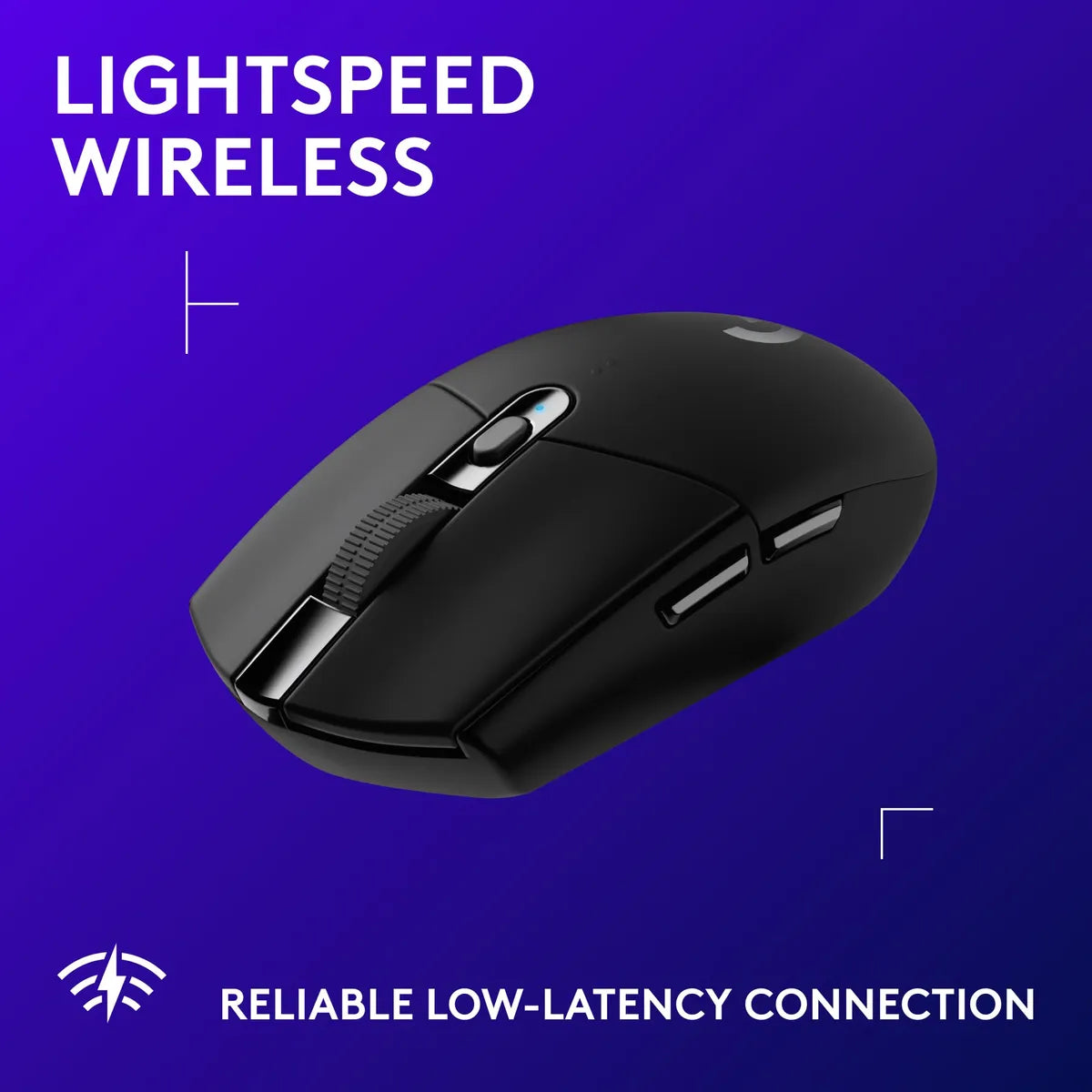 Logitech G G305 LIGHTSPEED Wireless Gaming Mouse - Black