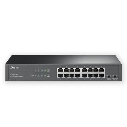 TP-Link TL-SG1016D 16-Port Gigabit Desktop/Rackmount Network Switch