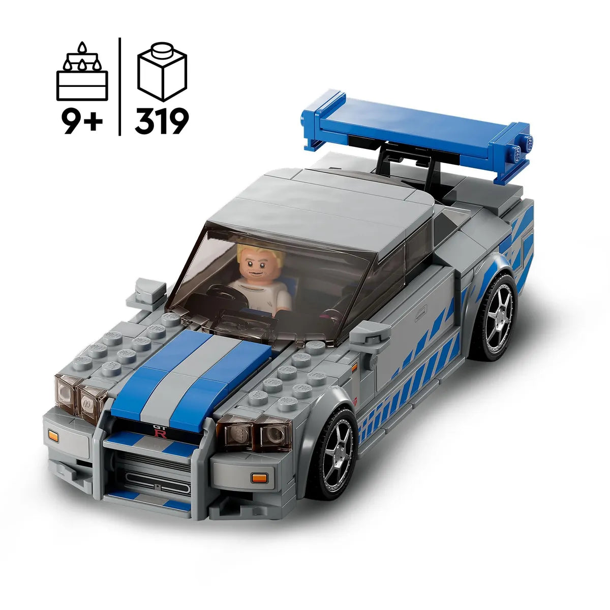 LEGO Speed Champions 2 Fast 2 Furious Nissan Skyline GT-R