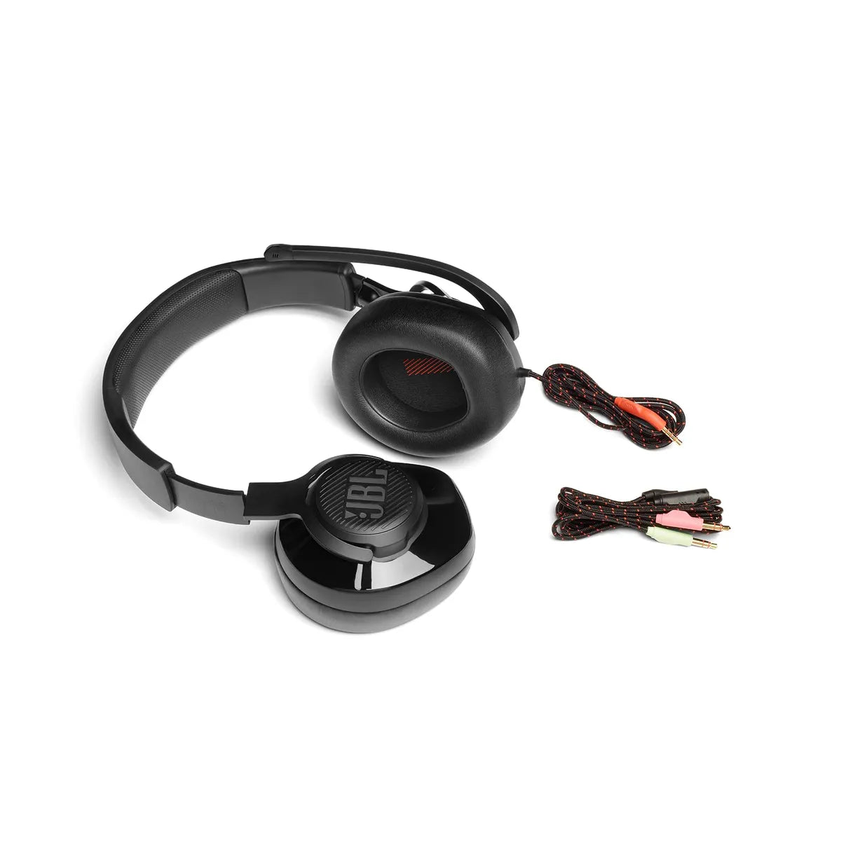 JBL Quantum 200, Wired Over-Ear Gaming Headset, Black
