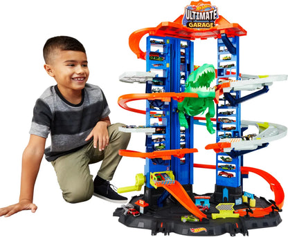Hot Wheels Ultimate Garage Playset & 2 Cars