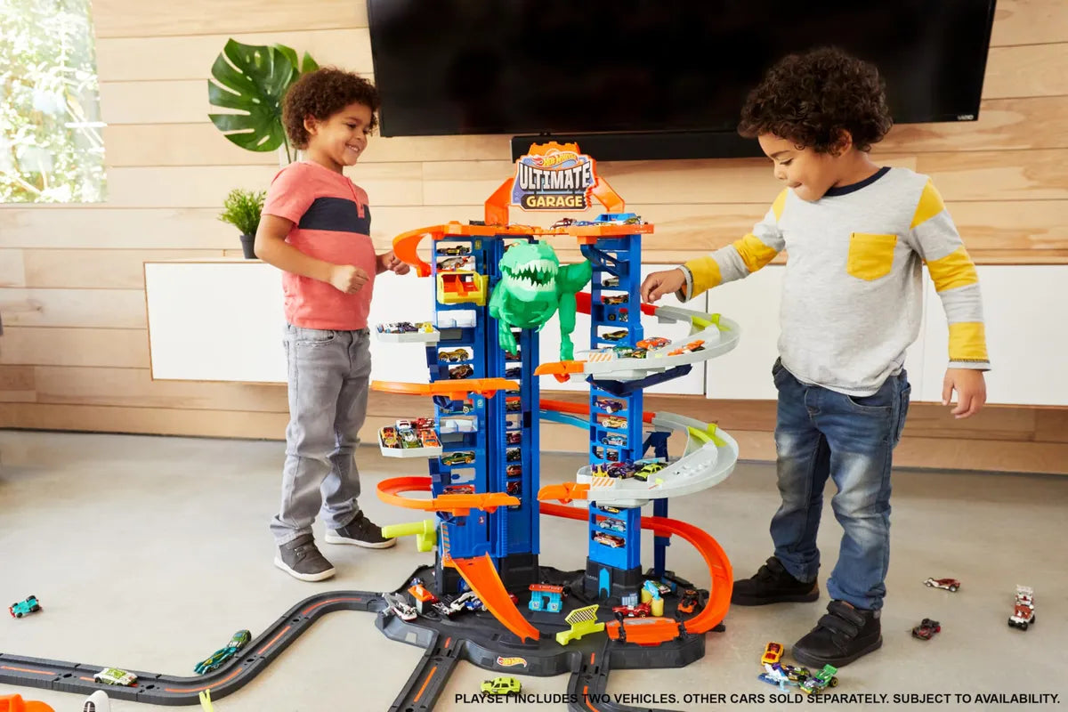 Hot Wheels Ultimate Garage Playset & 2 Cars