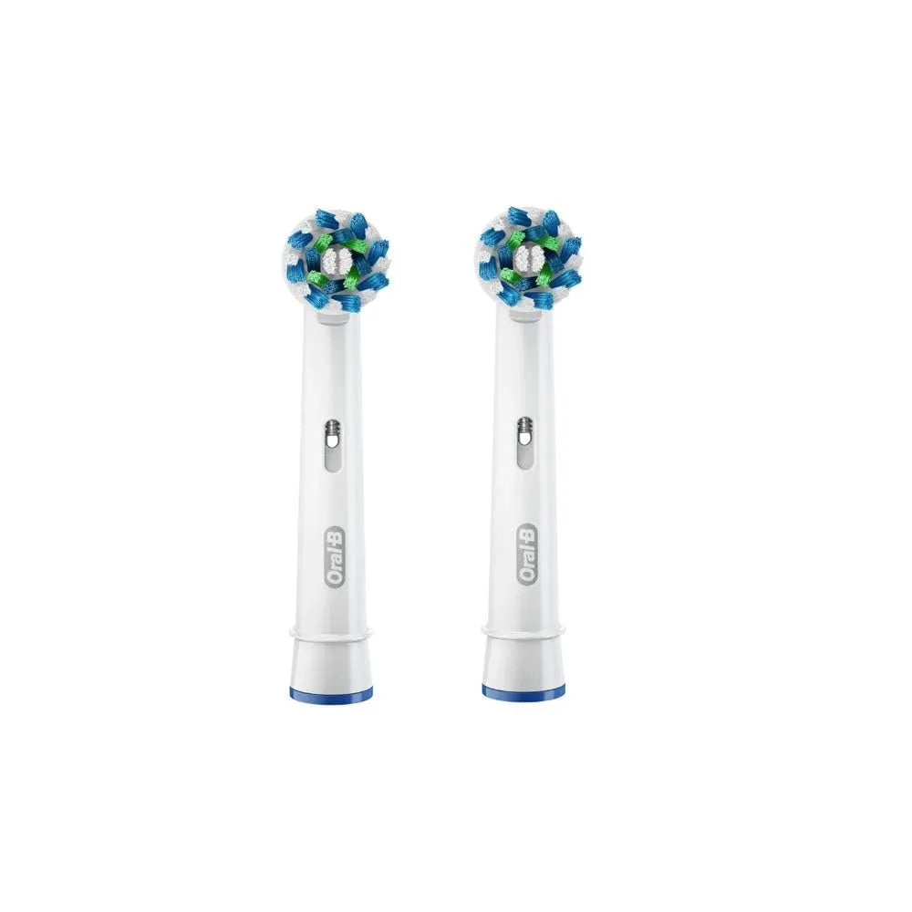 Oral-B CrossAction Toothbrush Heads Pack Of 2 Replacement Refills